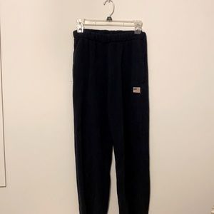 brandy melville navy USA embroidered sweats